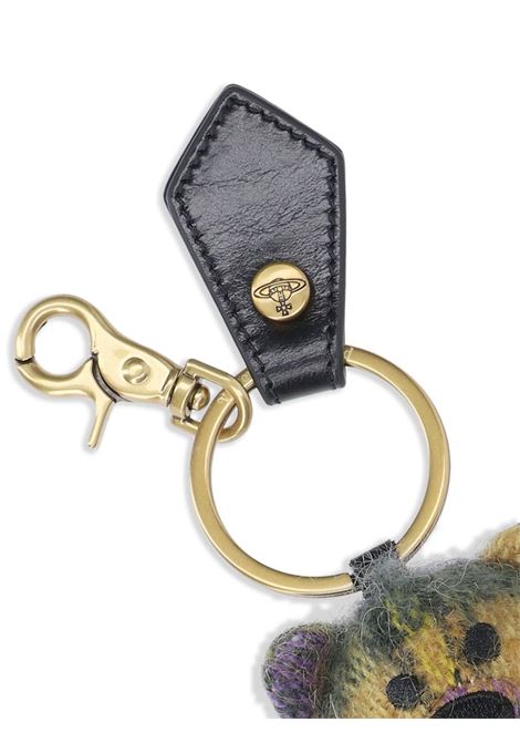 Multicolour Teddy Bear keyring Vivienne westwood - women VIVIENNE WESTWOOD | 82120005UW00ZNJ201